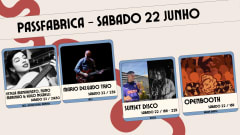 PASSFABRICA ~ Sabado 22 Junho cover