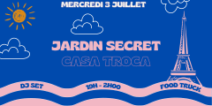 Jardin Secret - 3 Juillet cover