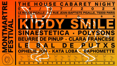 HOUSE CABARET NIGHT Kiddy Smile Le Rouge&Montmartre Festival cover