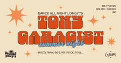 TONY SORT DU GARAGE : DISCO, FUNK, ROCK 80’s & 90’s… cover