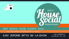 House Social Anniversary cover