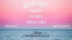 Sorry Mademoiselle With Delmonte - Beach Party 01/09 cover