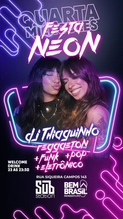 BEM BRASIL APRESENTA: FESTA NEON #05 cover