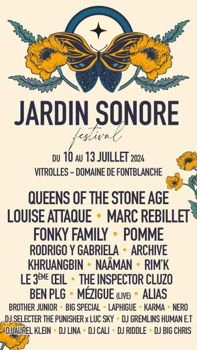 FESTIVAL JARDIN SONORE 2024 cover