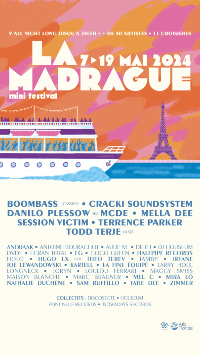 La Madrague Closing Party : Todd Terje (dj set), Dielli... cover