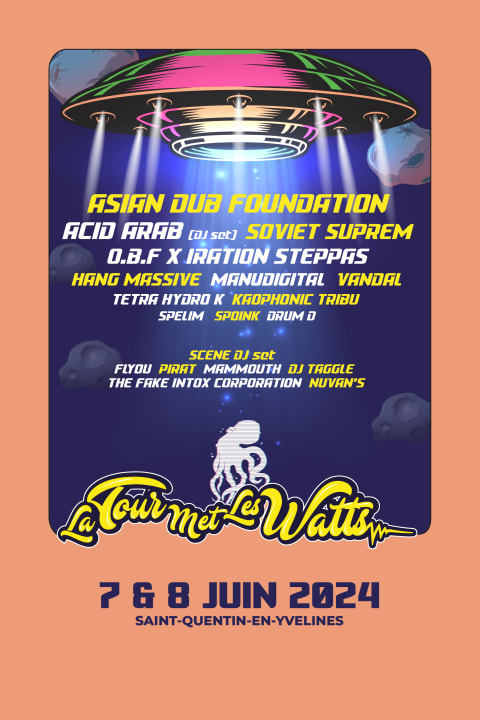 FESTIVAL LA TOUR MET LES WATTS 2024 cover