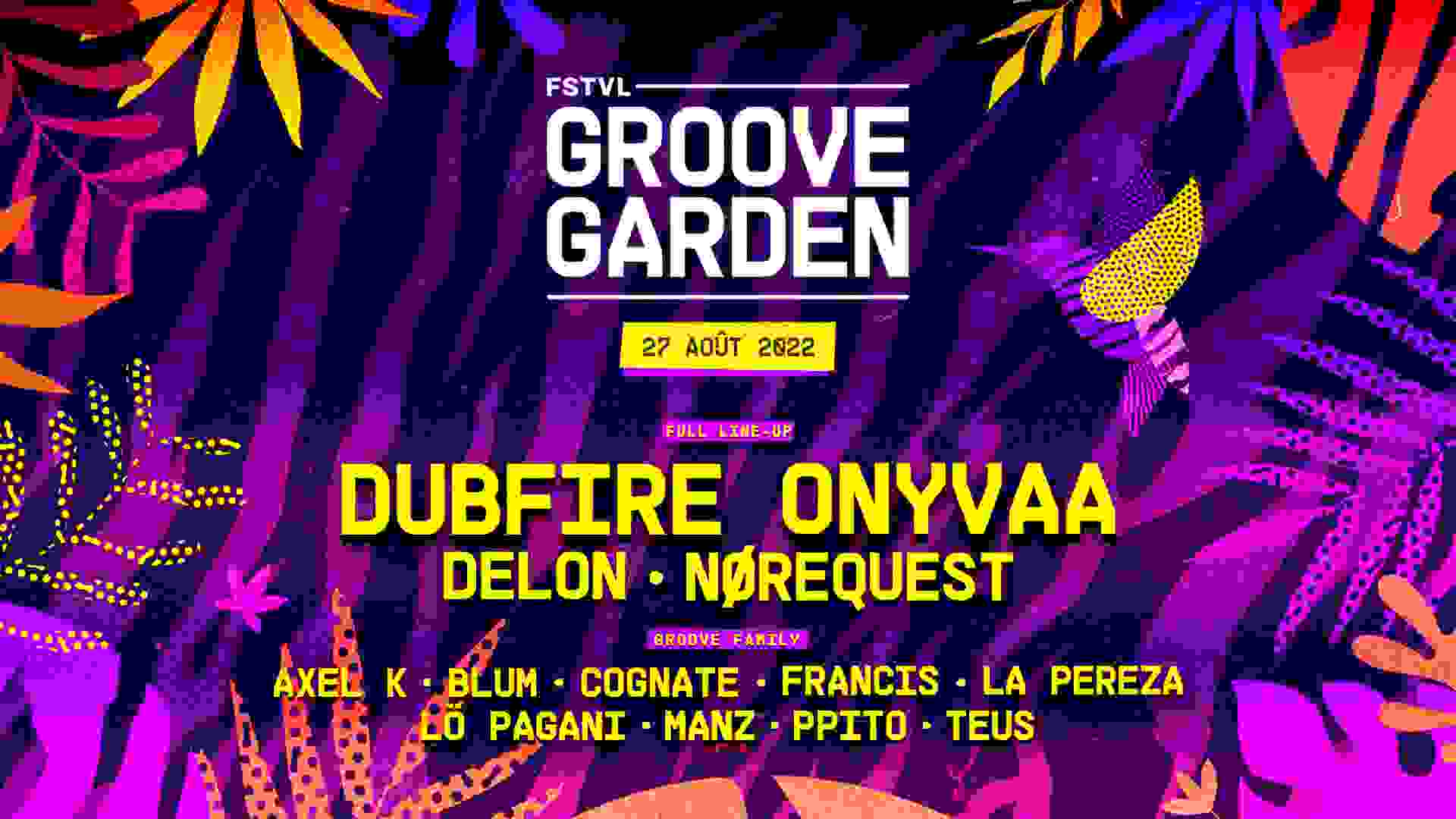 ? GROOVE GARDEN FESTIVAL 2022 by Groove Family | Shotgun Tickets