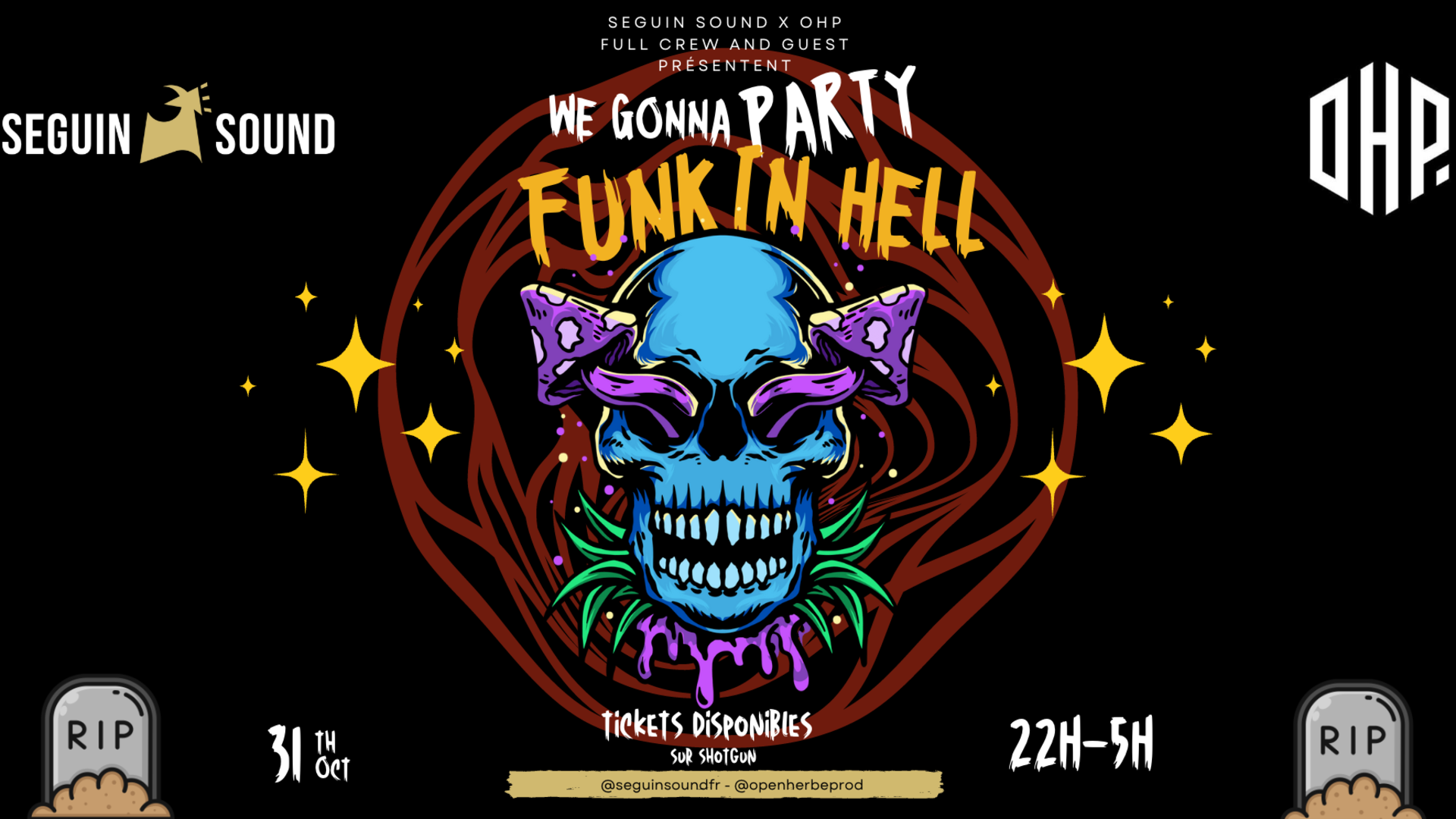 Funk In Hell Halloween - OHP x SEGUIN SOUND