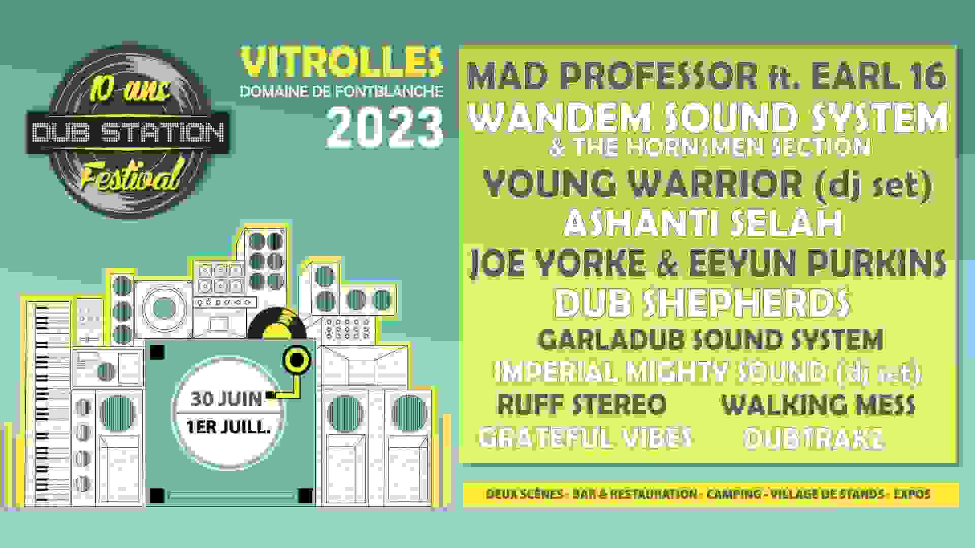 🎫 Dub Station Festival 2023 Concerts