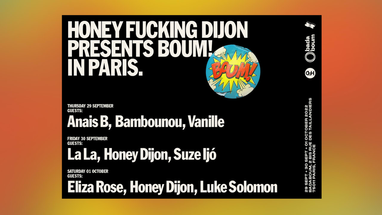 Honey Dijon presents : La La, Honey Dijon, Suze Ijo cover