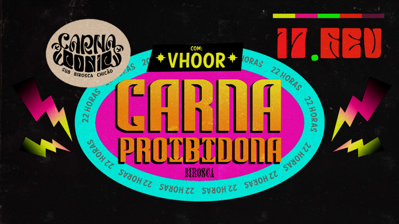 17/02: PROIBIDONA COM @VHOOR cover