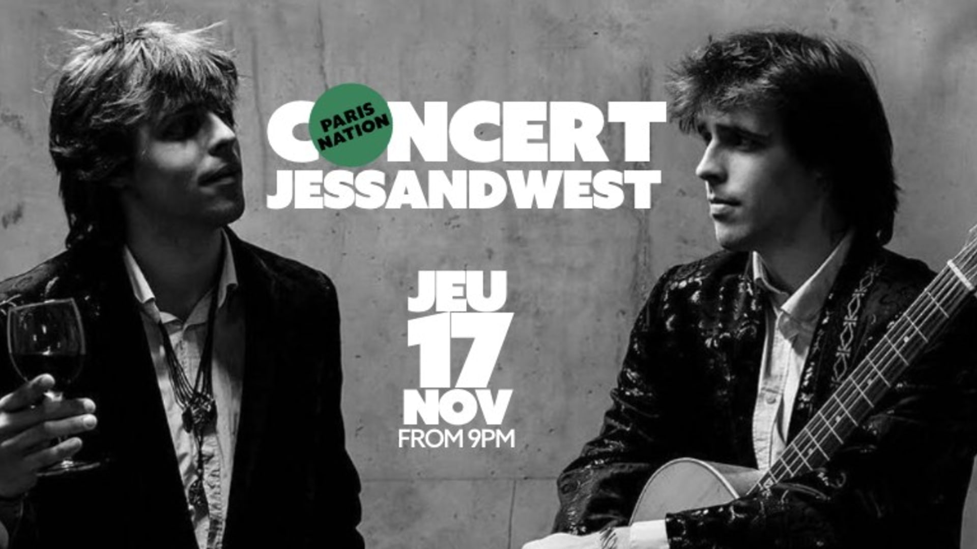 JESSANDWEST - Concert rock, folk, blues