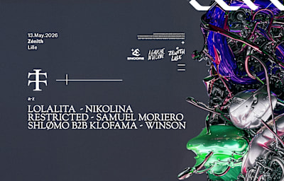 Shlømo - Soirée techno à Lille