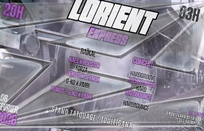 Lorient Express - Soirée techno à Quimperlé