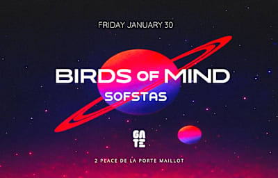 Birds Of Mind X Softas At Gate Club Paris - Soirée techno à Paris