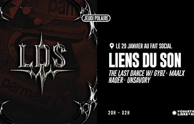 Jeudi Polaire - Liens Du Son · The Last Dance - Soirée techno à Rouen