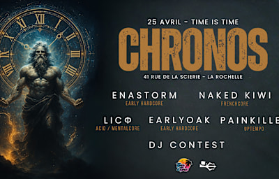 Naked Kiwi - Soirée techno à La Rochelle