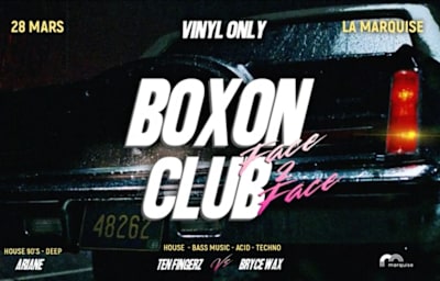 BRYCE WAX - Soirée techno à Lyon