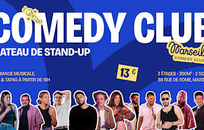 Plateau Comedy Club Samedi - Soirée techno à Marseille