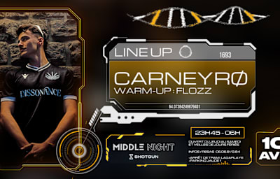 All Night Long - Carneyrø (Warm-Up : Flozz) - Soirée techno à Clermont-Ferrand