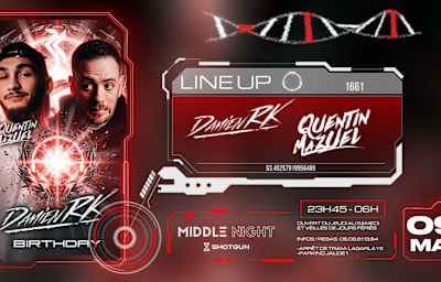 Quentin Mazuel - Soirée techno à Clermont-Ferrand