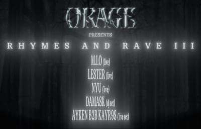 [ORAGE] KAYR9S TECHNO - Soirée techno à Paris