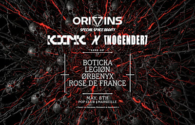 𝗢𝗥𝗜𝗚𝗜𝗡𝗦 - Soirée techno à Marseille