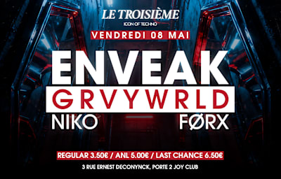 NIKO KØRR - Soirée techno à Lille