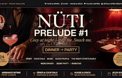 Nüti Prelude #1 - Soirée techno à Paris