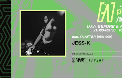 Jess-K — Techno / Minimal - Soirée techno à Nice