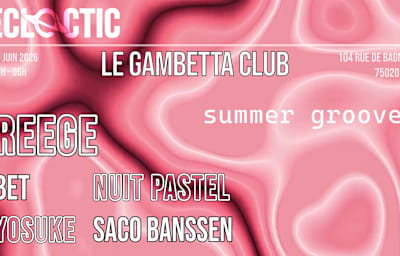 Nuit Pastel - Soirée techno à Paris