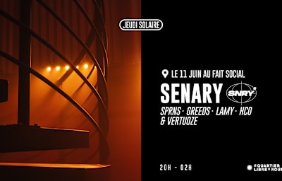 SPRNS - Soirée techno à Rouen