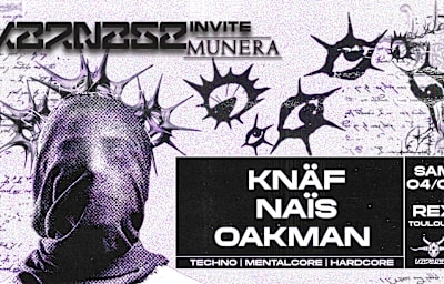 OAKMAN - Soirée techno à Toulouse