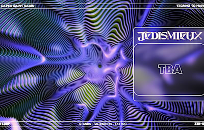 Jedismieux - Soirée techno à Paris