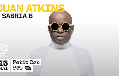 Juan Atkins - Soirée techno à Marseille