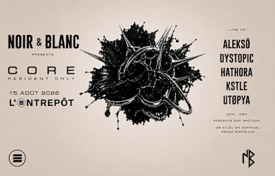 UTØPYA - Soirée techno à Bordeaux