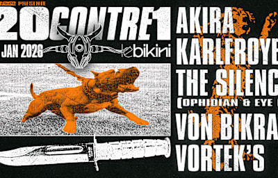 Karnage Presente 20contre1 W/ Vortek's, Von Bikrav & More - Soirée techno à Ramonville-Saint-Agne