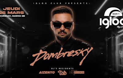 Dombresky - Soirée techno à Huez