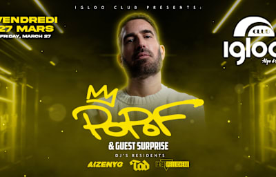 POPOF - Soirée techno à Huez