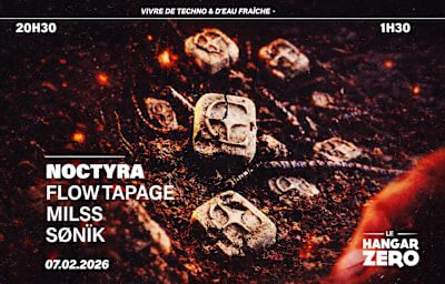 Boomkoeur- Noctyra, Flowtapage, Milss, Sonik - Soirée techno à Le Havre
