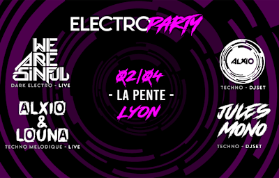 Alxio² - Soirée techno à Lyon