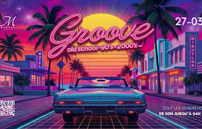 Groove Old School | 90s - 00s Kids - Soirée techno à Marseille