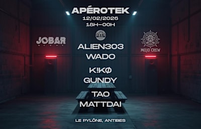 Apérotek - Soirée techno à Antibes