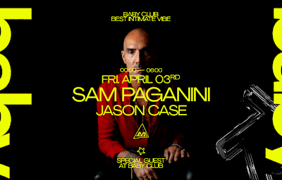 Sam Paganini - Soirée techno à Marseille