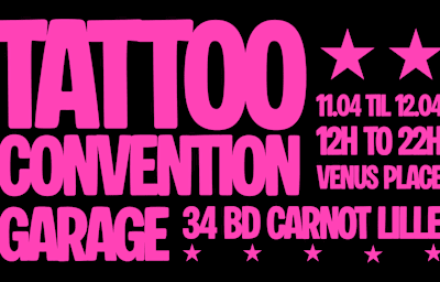 Venus Tattoo Convention 3 - Soirée techno à Lille