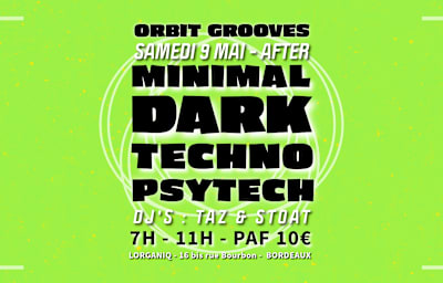 Täz - Soirée techno à Bordeaux
