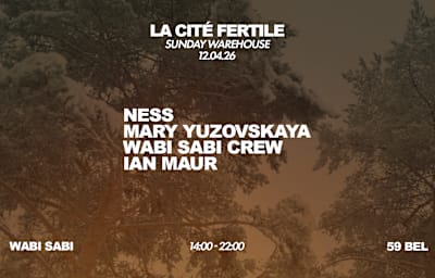 Wabi Sabi - Soirée techno à Pantin