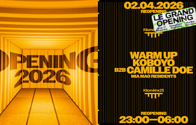 Camille Doe - Soirée techno à Paris