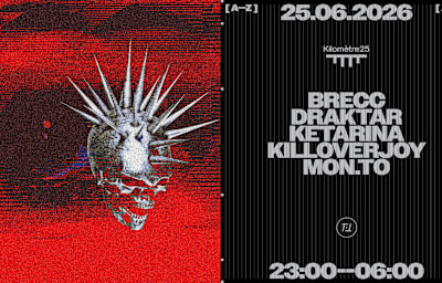 killoverjoy - Soirée techno à Paris