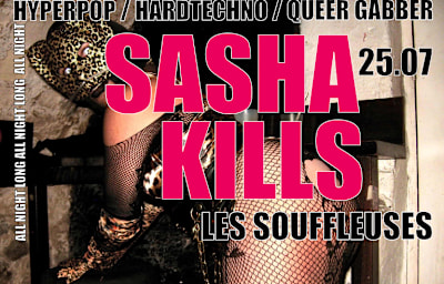 Sasha Kills - Soirée techno à Paris